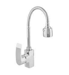 Змішувач для кухні MIXXUS MAGNUM 011 NUT REFLECTOR з гнучким виливом (Колір хром) (MI6195)