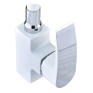 Змішувач для кухні MIXXUS MAGNUM 011 NUT WHITE-CHR. REFL.WHITE з гнучким виливом (Колір білий, хром) (MI6204)