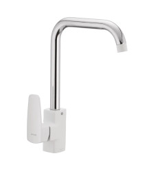 Змішувач для кухні MIXXUS MISSOURI 014-G NUT WHITE (Колір білий) (MI0595)