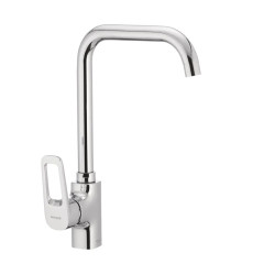 Змішувач для кухні MIXXUS NEVADA 014-G NUT (Колір хром) (MX0014)