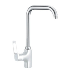 Змішувач для кухні MIXXUS NEVADA 014-G NUT WHITE (Колір білий) (MI5801)