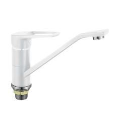 Змішувач для кухні MIXXUS NEVADA 555 NUT WHITE (Колір білий) (MI5802)