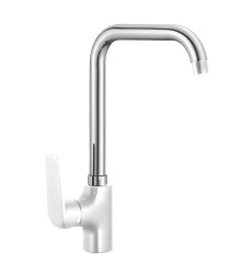 Змішувач для кухні MIXXUS OREGON 014-G NUT WHITE (Колір білий) (MI5795)