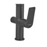 Смеситель для кухни MIXXUS PREMIUM DERBY 021 NUT BLACK REFL.BLACK с выходом для питьевой воды (MI6606)