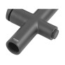 Смеситель для кухни MIXXUS PREMIUM DERBY 021 NUT BLACK REFL.BLACK с выходом для питьевой воды (MI6606)