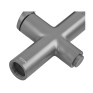 Змішувач для кухні MIXXUS PREMIUM DERBY 021 NUT GRAPHITE REFL.BLACK з виходом для питної води (MI6612)