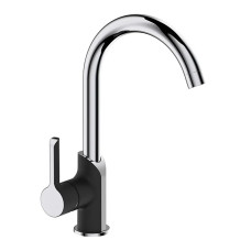 Змішувач для кухні MIXXUS PREMIUM EDEM 017 BLACK (Колір чорний, хром) (MI5839)