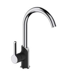 Змішувач для кухні MIXXUS PREMIUM EDEM 017 BLACK (Колір чорний, хром) (MI5839)