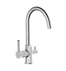 Змішувач для кухні MIXXUS PREMIUM EDEM 021 з виходом для питної води (Колір хром) (MI5923)