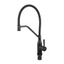 Змішувач для кухні MIXXUS PREMIUM GRAVITY 017 NUT BLACK REFL.BLACK (Колір чорний) (MI8408)