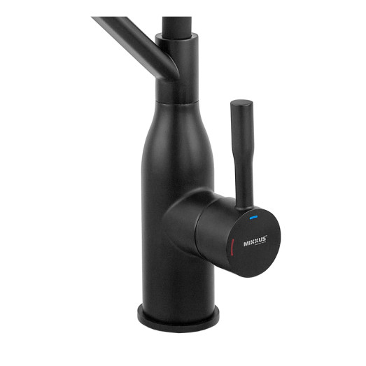 Змішувач для кухні MIXXUS PREMIUM GRAVITY 017 NUT BLACK REFL.BLACK (Колір чорний) (MI8408)