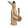 Смеситель для кухни MIXXUS PREMIUM GRAVITY 017 NUT BRUSHED GOLD REFL.BLACK (цвет матовое золото) (MI8410)