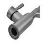 Змішувач для кухні MIXXUS PREMIUM GRAVITY 017 NUT GRAPHITE REFL.GRAY (Колір графіт, вилив сірий) (MI8409)