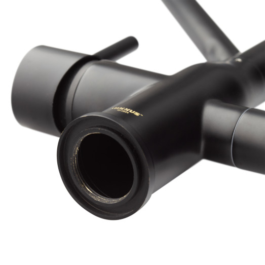 Смеситель для кухни MIXXUS PREMIUM GRAVITY 021 BLACK REFL.BLACK с выходом для питьевой воды (MI6978)