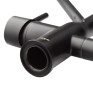 Смеситель для кухни MIXXUS PREMIUM GRAVITY 021 BLACK REFL.BLACK с выходом для питьевой воды (MI6978)