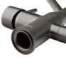 Смеситель для кухни MIXXUS PREMIUM GRAVITY 021 GRAPHITE REFL.BLACK с выходом для питьевой воды (MI6979)
