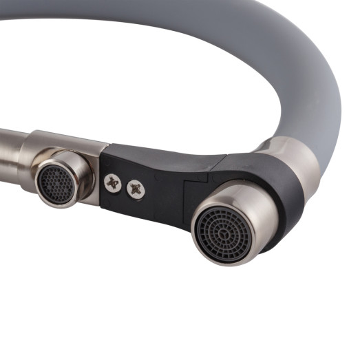 Смеситель для кухни MIXXUS PREMIUM GRAVITY 021 SS COLOR REFL.GREY с выходом для питьевой воды (MI6980)