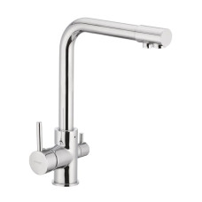 Змішувач для кухні MIXXUS PREMIUM GUDINI 021 з виходом для питної води (Колір хром) (MI1589)