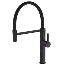 Смеситель для кухни MIXXUS PREMIUM OLIWER 017 BLACK REFL.BLACK (Цвет черный) (MI6966)