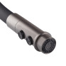 Змішувач для кухні MIXXUS PREMIUM PULL 017 GRAPHITE REFL.BLACK (колір графіт, вилив чорний) (MI8278)