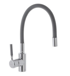 Змішувач для кухні MIXXUS PREMIUM RIO 011 REFL.GRAY з гнучким виливом (MI5816)