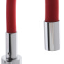 Смеситель для кухни MIXXUS PREMIUM RIO 011 REFL.RED с гибким красным изливом (MI5817)