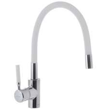 Смеситель для кухни MIXXUS PREMIUM RIO 011 REFL.WHITE с гибким изливом (MI5814)