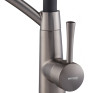 Смеситель для кухни MIXXUS PREMIUM ROSSI 017 GRAPHITE REFL.BLACK (Цвет графит, излив черный) (MI6829)