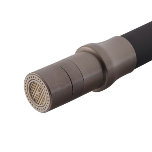 Смеситель для кухни MIXXUS PREMIUM ROSSI 017 GRAPHITE REFL.BLACK (Цвет графит, излив черный) (MI6829)