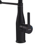 Змішувач для кухні MIXXUS PREMIUM SUMMER 017 BLACK REFL.BLACK з гнучким виливом (Колір чорний) (MI6961)