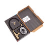 Змішувач для кухні MIXXUS PREMIUM SUMMER 017 BRUSHED GOLD REFL.BLACK з гнучким виливом (MI6964)