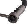 Змішувач для кухні MIXXUS PREMIUM SUMMER 017 GRAPHITE REFL.BLACK з гнучким виливом (MI6962)