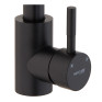 Змішувач для кухні MIXXUS SEO-011 BLACK REFL.BLACK з гнучким виливом (Колір чорний) (MI6017)