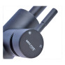 Змішувач для кухні MIXXUS SOK-011 BLACK REFLECTOR з нержавіючої сталі SUS304 з гнучким виливом (MI6016)