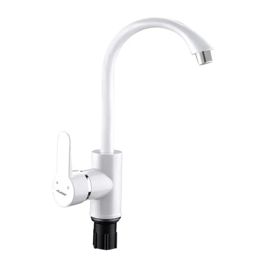 Смеситель для кухни Plamix Leon-011 White (PM0614)