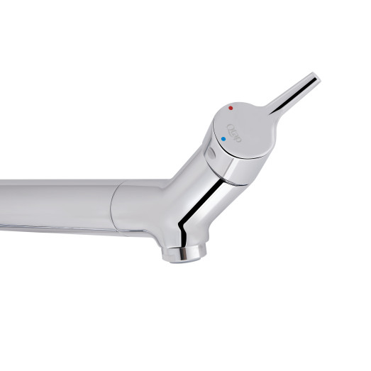 Смеситель для кухни Qtap Kuchyne с неподвижным изливом QTKUC95102FC Chrome