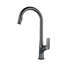 Змішувач для кухні висувний FADO Banti графіт (MIX014011GG)