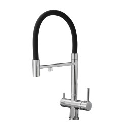 Змішувач для кухні з підключенням до фільтру FADO Crater хром (MIX01601C)