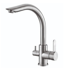 Змішувач для кухні з виходом для питної води Koer KI-72019-02 (KR4796)