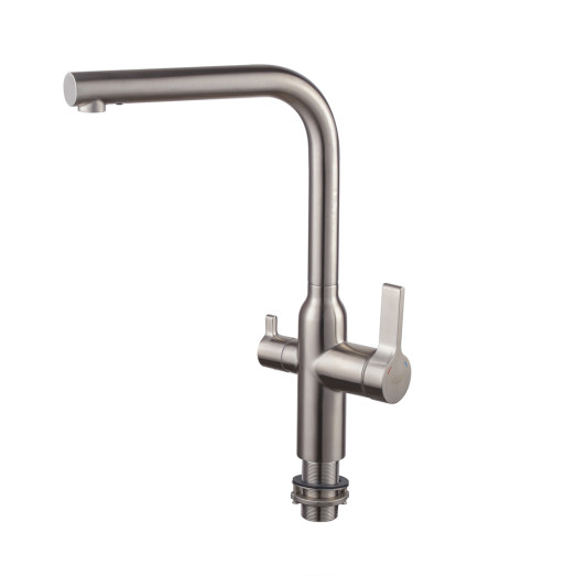 Смеситель для кухни с выходом для питьевой воды Koer KI-72020-02 (KR4797)