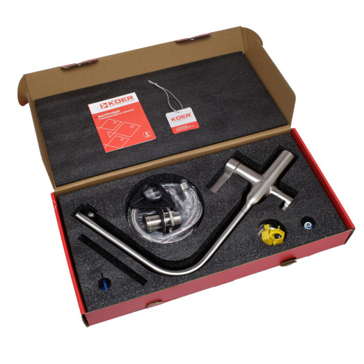 Смеситель для кухни с выходом для питьевой воды Koer KI-72020-02 (KR4797)