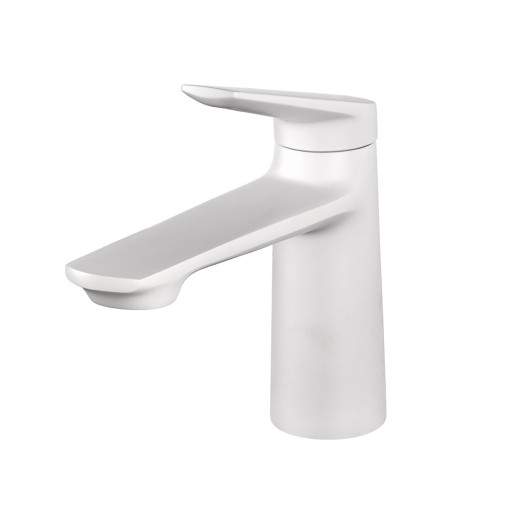 Змішувач для умивальника FADO Garda матовий білий (MIX0504W)