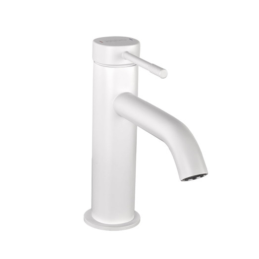 Змішувач для умивальника FADO Lira матовий білий (MIX0704W)