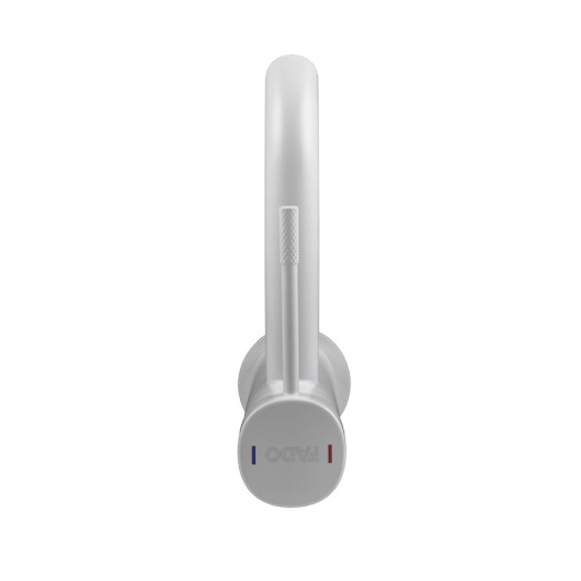 Змішувач для умивальника FADO Lira матовий білий (MIX0704W)