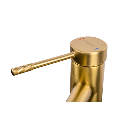 Змішувач для умивальника FADO Lira матовий золотий (MIX0704G)