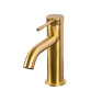 Змішувач для умивальника FADO Lira матовий золотий (MIX0704G)