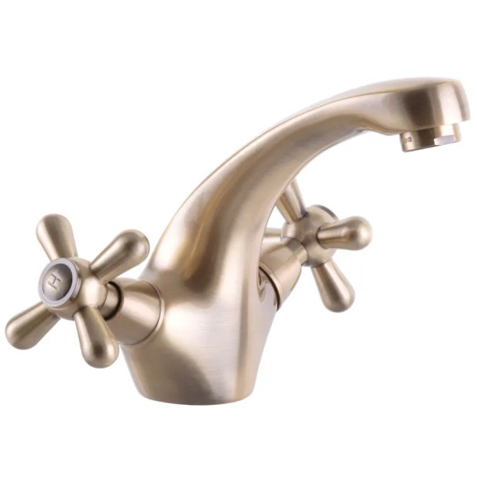 Змішувач для умивальника Haiba Dominox 161 колір бронзовий (HB3937)