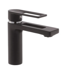Змішувач для умивальника Haiba Foster 001 Black (HB0964)