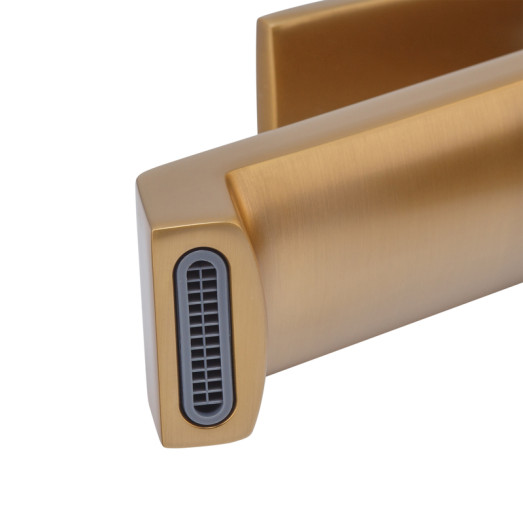 Змішувач для умивальника Haiba GAUDI 001 (HIGH) BRUSHED GOLD (HB9597)