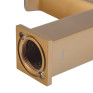 Змішувач для умивальника HAIBA GAUDI 001 BRUSHED GOLD (HB9583)